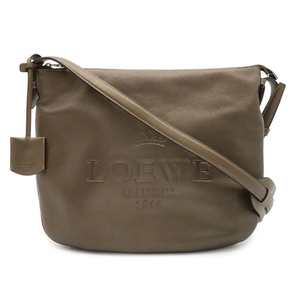 Loewe Heritage Logo Shoulder Bag